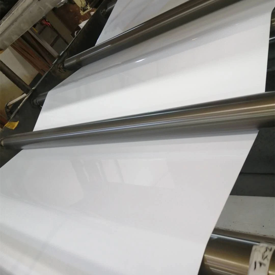 White Glossy/Glossy Rigid PVC Sheet for Vocuum Forming