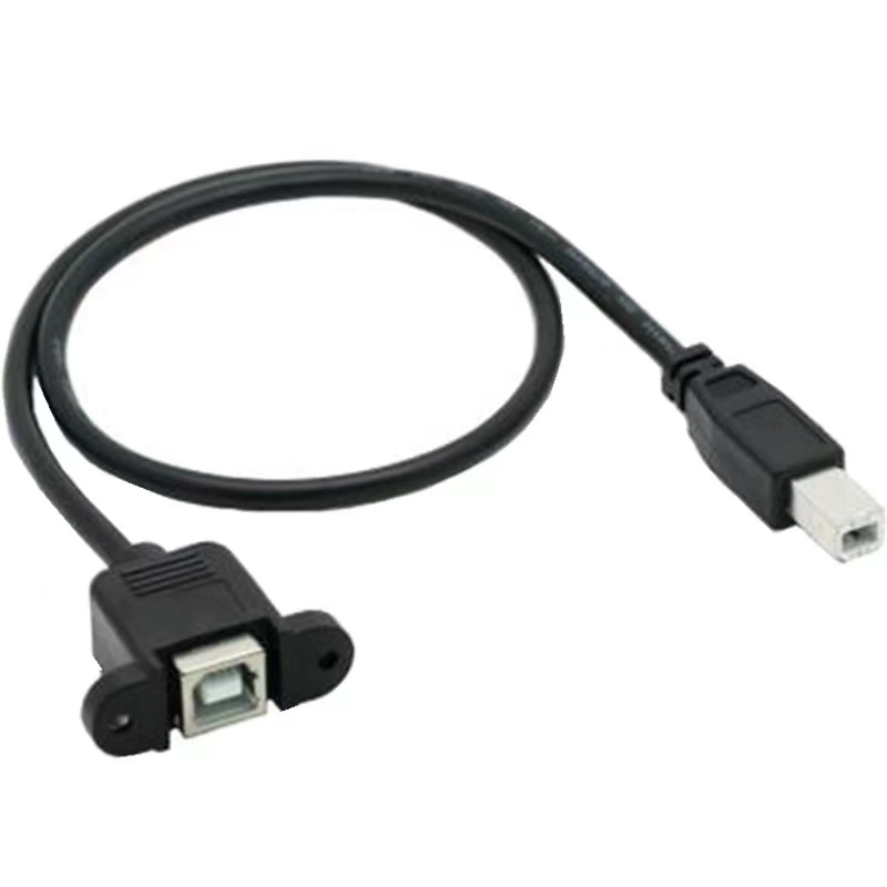 Angle droit 90 degré USB2.0 Câble d'extension de l'imprimante