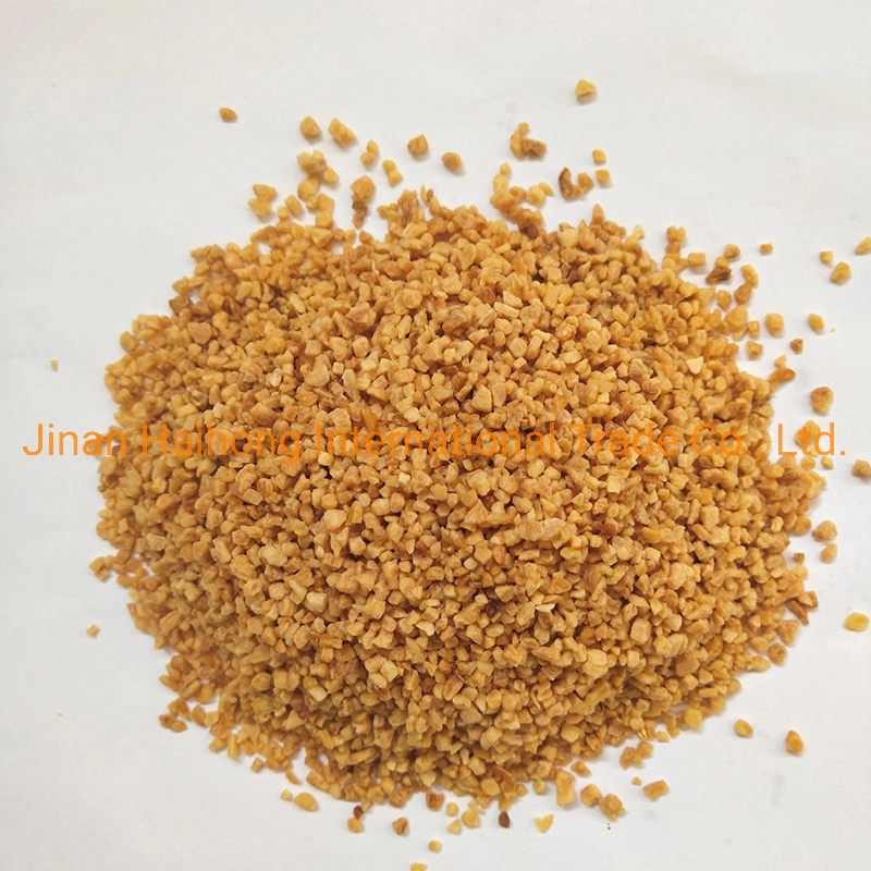 Deep Fry Yellow Color China Garlic Granules