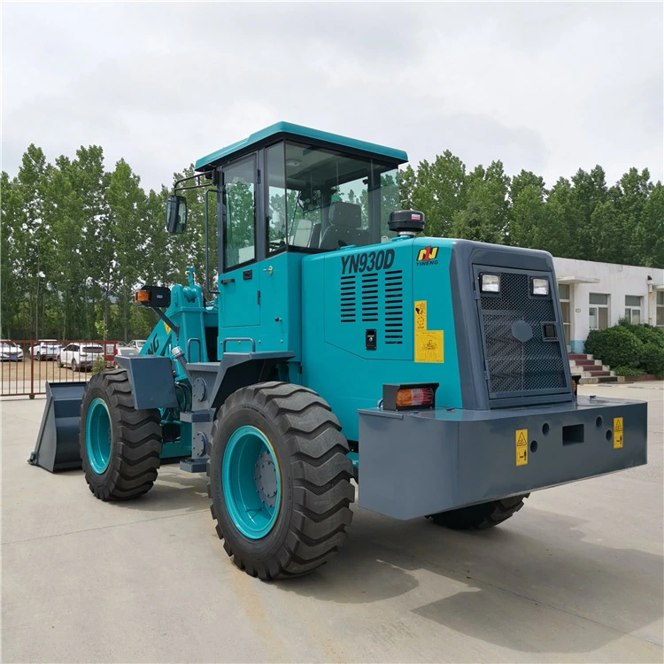 Original Factory 2 Ton Mini Loader 1.1m3 Yn930d Loader Machine Yn930d Small Wheel Loader with CE and ISO Approved