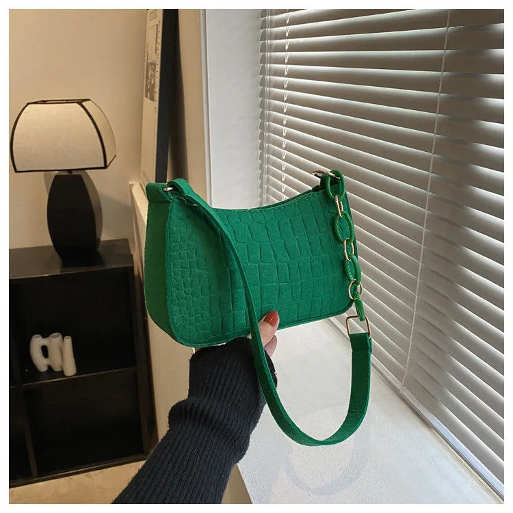 Casual 2023 New Popular Simple Single Shoulder Purse Ladies Second-Hand Low Price Sling Bag