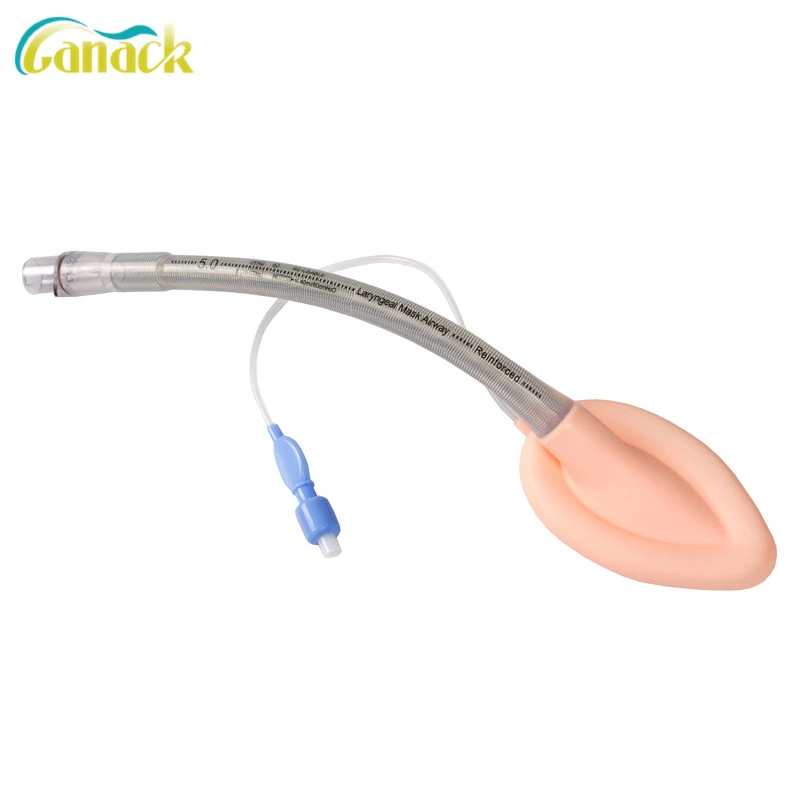 Ce ISO Approval Medical Disposable Reinforced Silicone Laryngeal Mask Airway