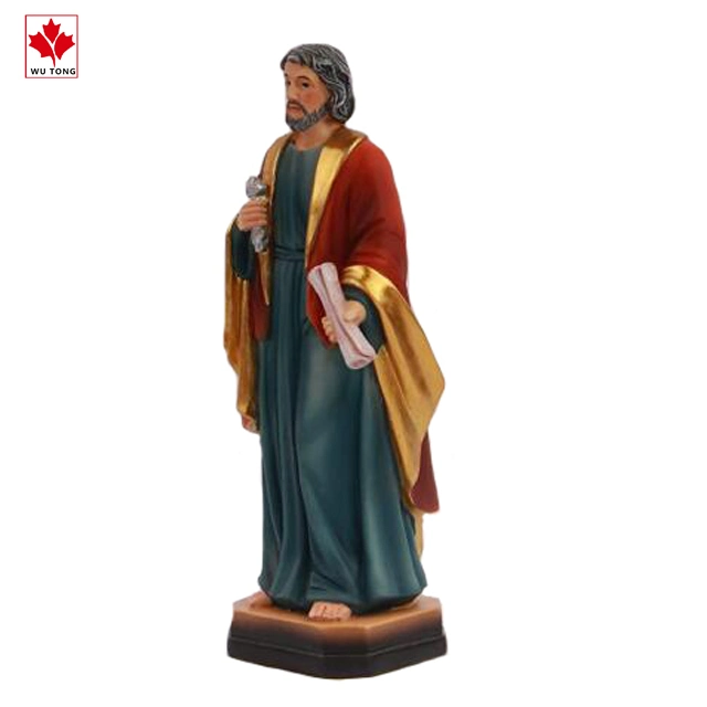 Realistic Figurine Resin Saint Peter The Apostle Catholic Religious Gifts