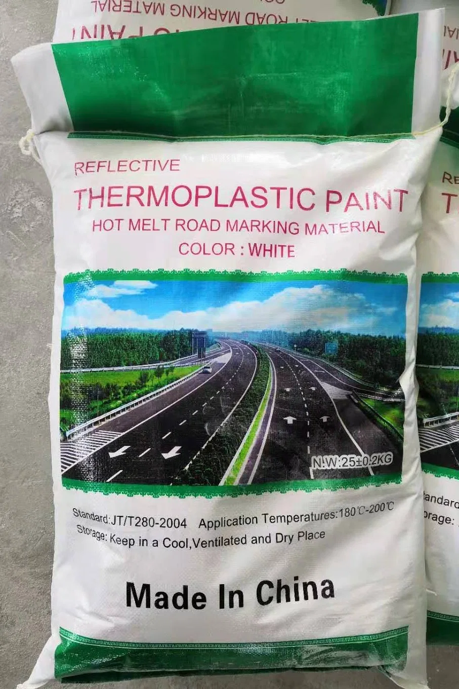 Top Quality Thermoplastic Reflective Road Marking Paint /Powder Painting/Road Line Paint