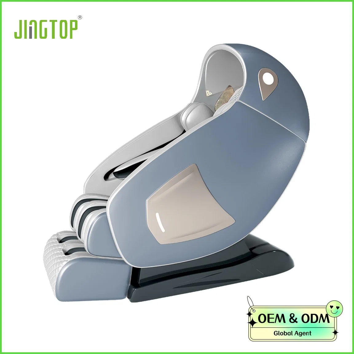 Jingtop Exclusive Agent Top Selling Foot Roller Heating Therapy Massage Office Chair