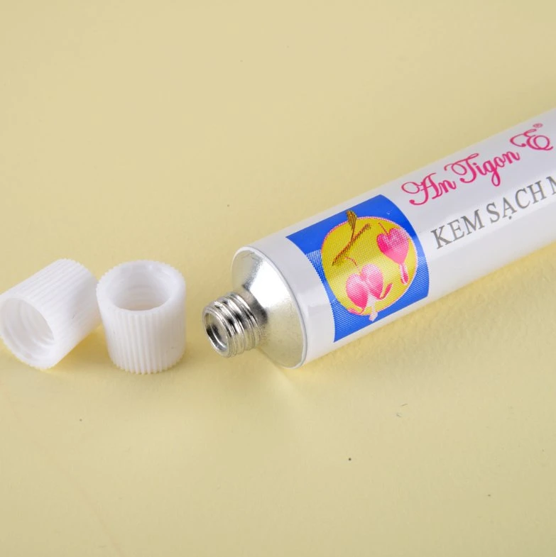 50g 100g Hand Cream Cosmetic Aluminum Packaging Tube Collapsible Aluminum Tube