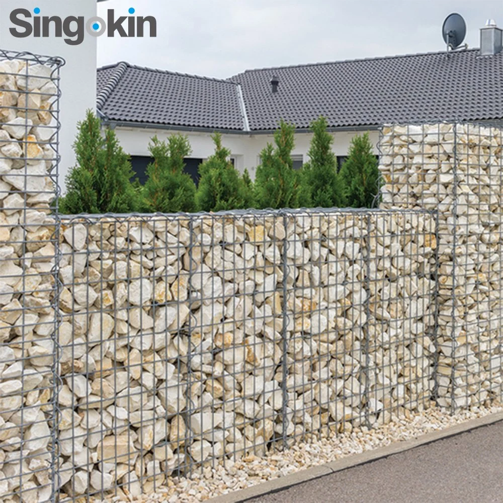 Gabion Wire Mesh Basket Box Stone Cage Retaining Wall