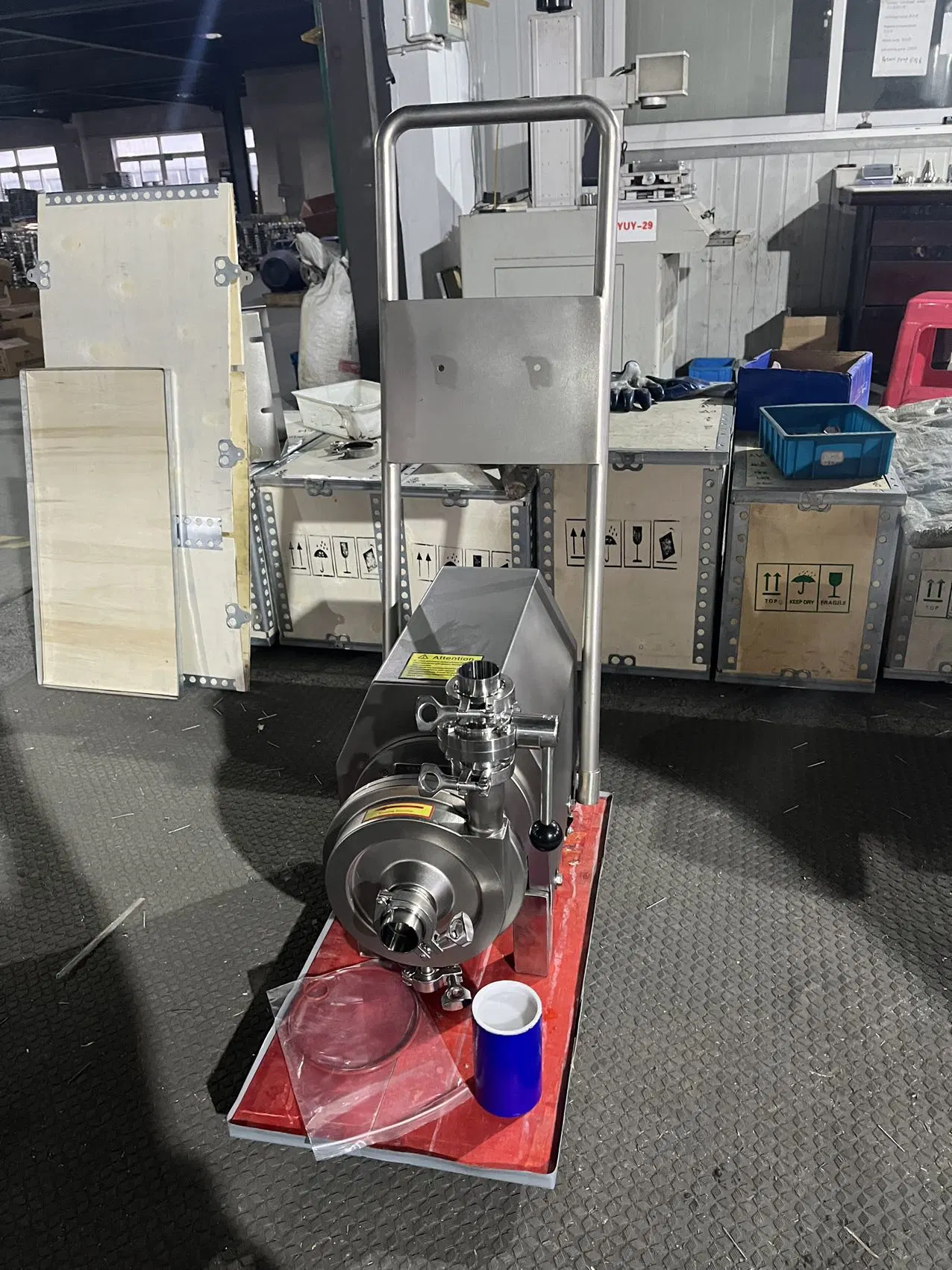 DIN 11850 Stainless Steel Threaded Butterfly Valve