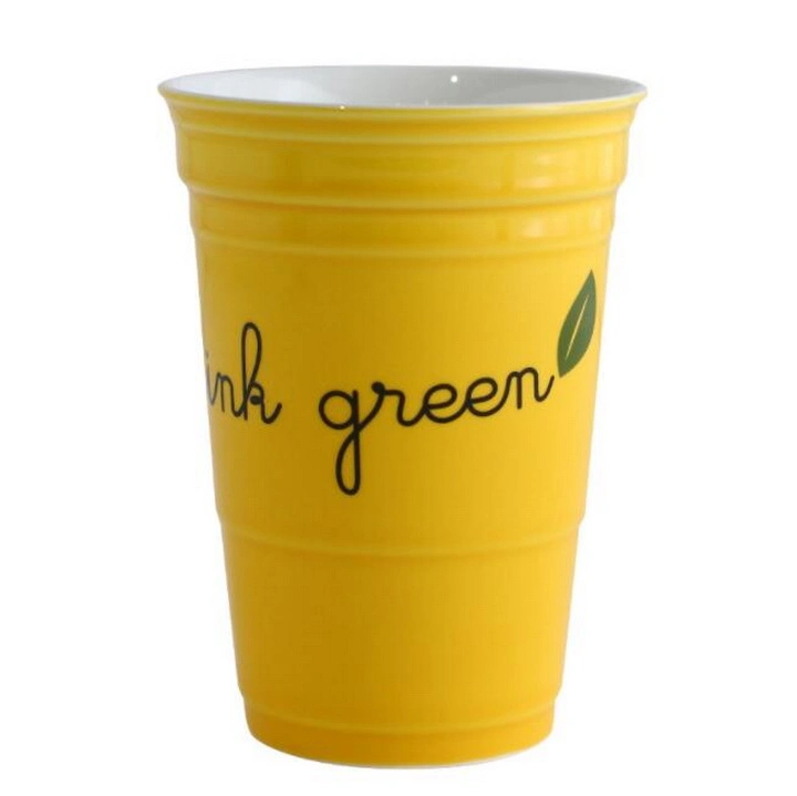 Advertising Promotional Gifts Double Layer Ceramic Cup