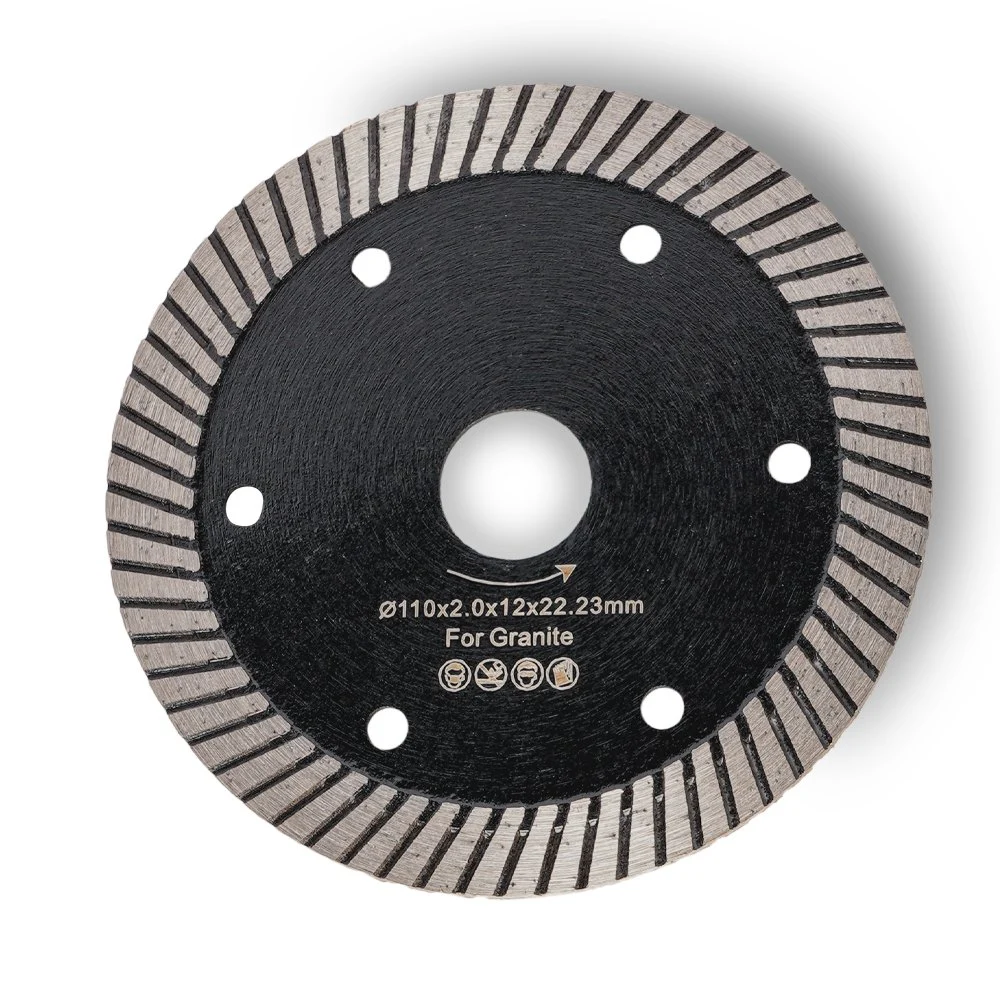 Precise Diamond Tools Sintered Turbo Cutting Disc for Stone Cutting