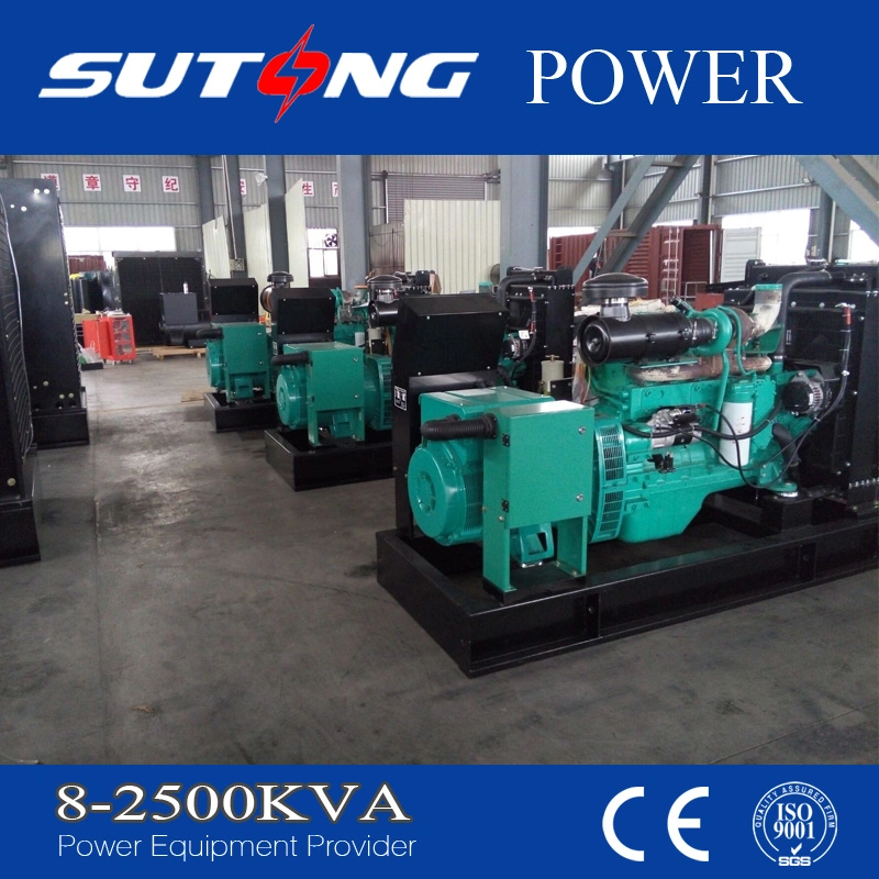 60Hz 1800rpm China Best Supplier 160kw/200kVA Power Generating Set with Cumin Diesel Engine Water-Cooling Generator in Open Frame