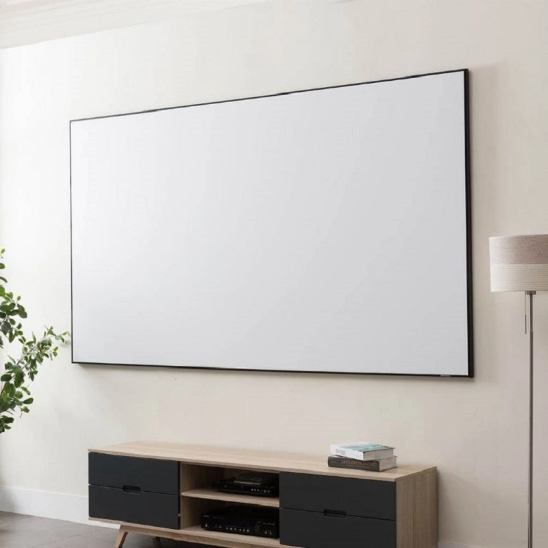 133" 2.35: 1 Acoustically Transparent Fixed Frame Projector Screen