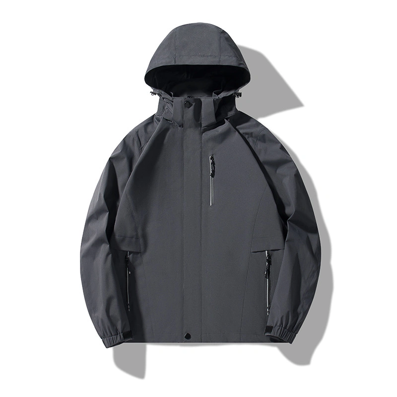 L'utilitaire personnalisé veste coupe-vent de Plein Air Jacket veste de camping pour les hommes