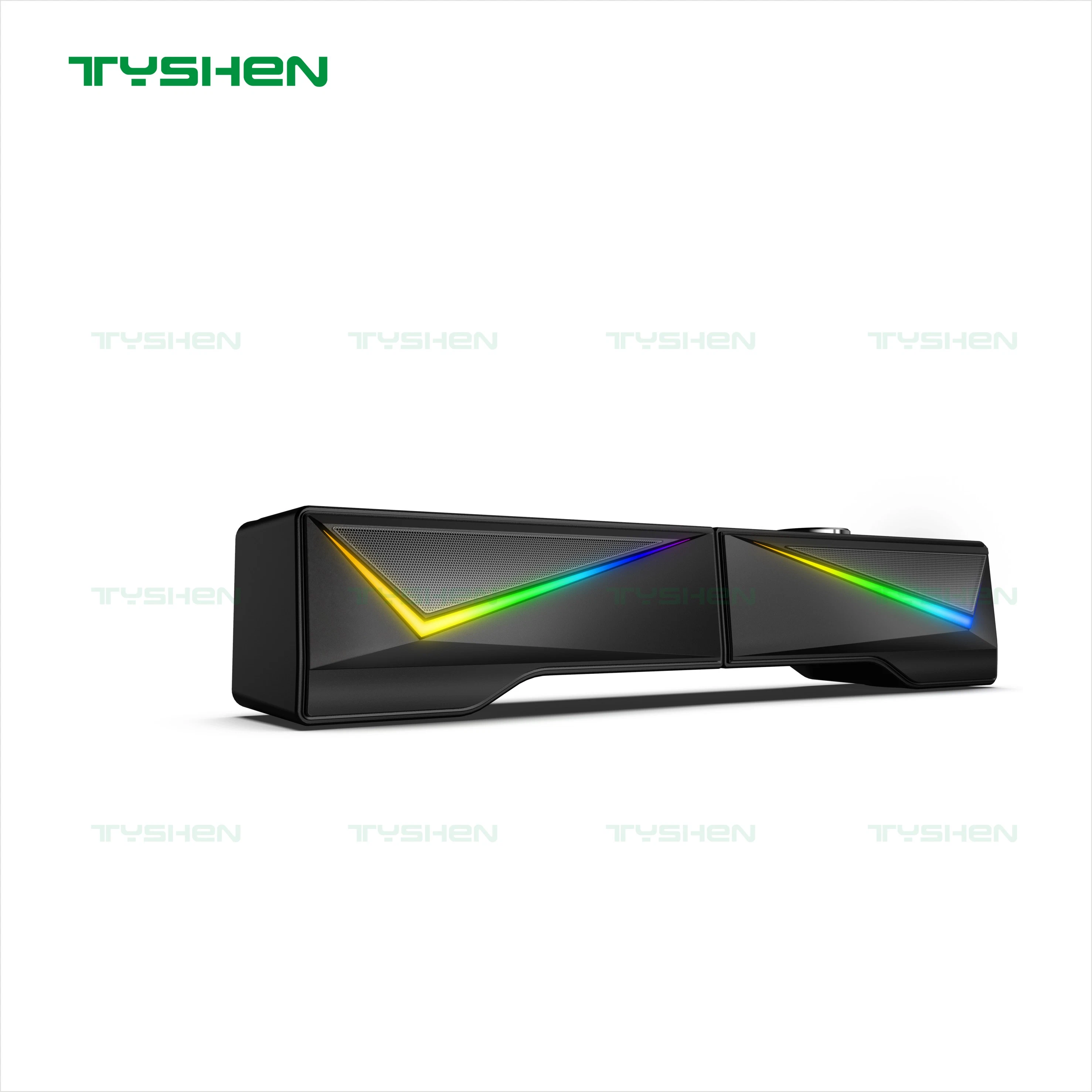 RGB Gaming Speaker, Touch Control to Control The RGB Lighting,