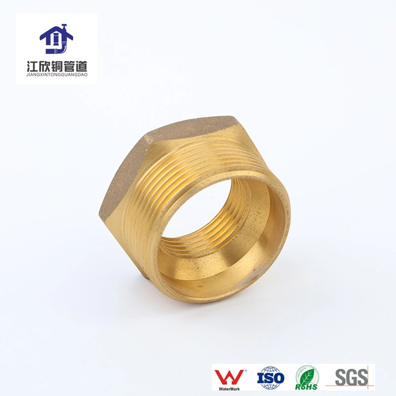Brass Thread Adapter Socket Nipple Reducing Joint Copper Pipe Fittings