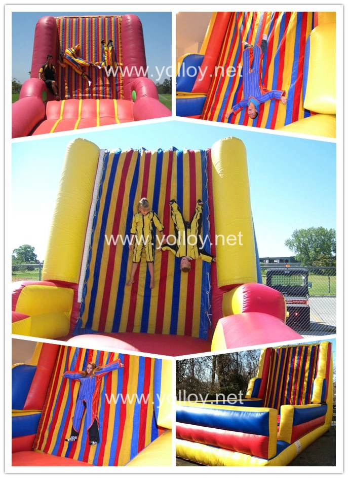 Inflatable Game Velcro Sticky Wall with Magic Tape Suits