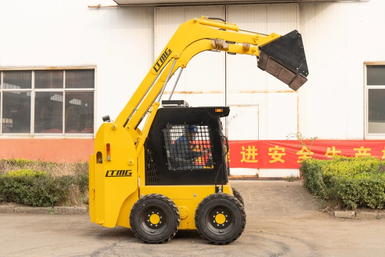 Hot Sale 500kg 1500kgs 75HP China Mini Skid Steer Loader with Factory Price
