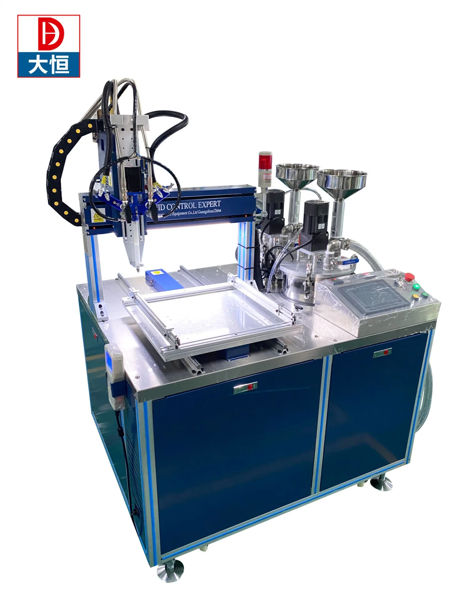 Automatic Electric Two-Component Adhesive Filling Silicone Epoxy Resin Mixing Ab Glue Potting Machine