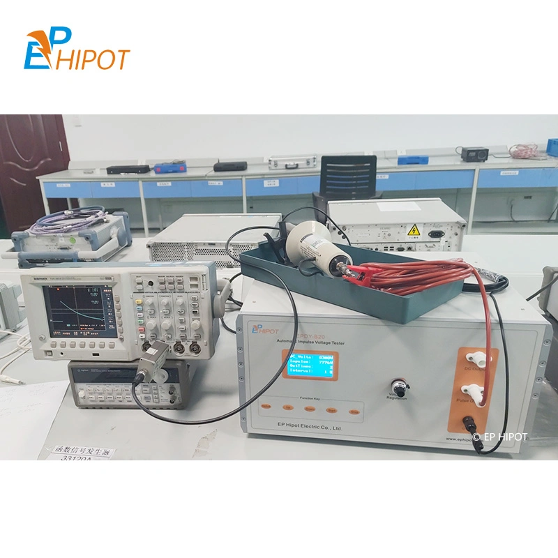 Lvt Équipement de test d'impulsion de laboratoire de test jusqu'à 20 kv 1.2/50-nous