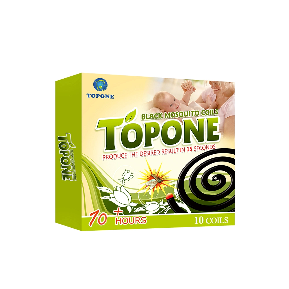 Topone Durable Duftsockduft Smokeless Black Mosquito Repellent Räucherstäbchen