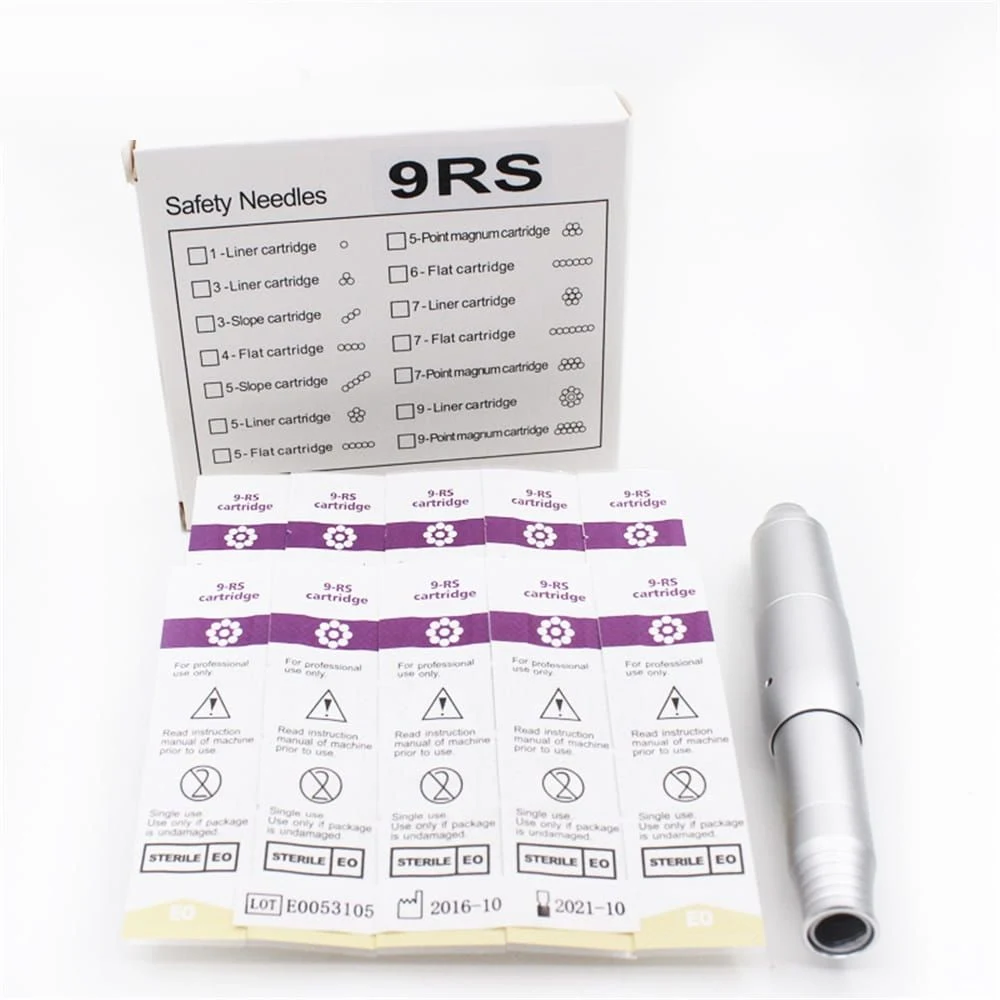 9RS Solid Needle Cartridge Hollow for Bioevolution Machine Meso Pen