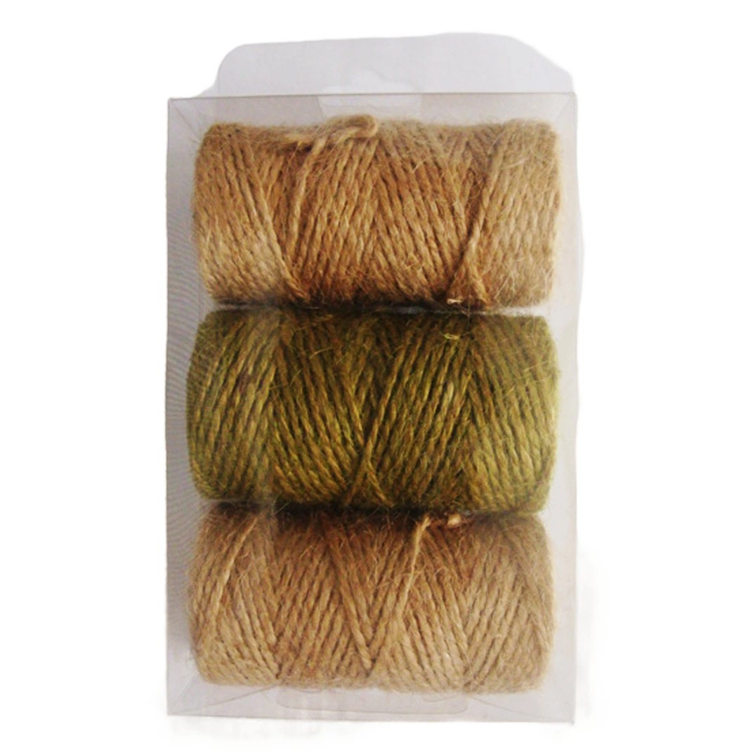 Natural Jute Hemp Rope/Twine for Christmas Gift Packing