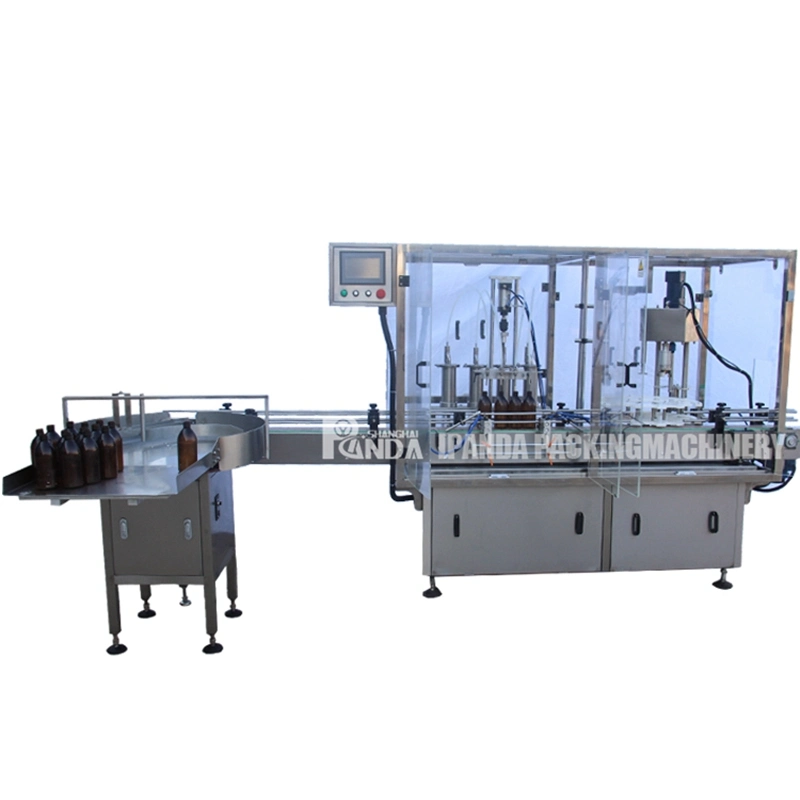 High quality/High cost performance Automatic Dry Cough Syrup Filling Capping Machine