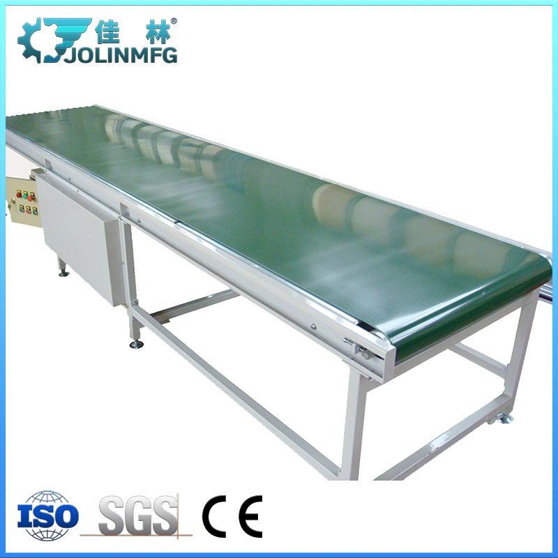 Warehouse Light Duty Green PVC Belt Conveyor Transportation Belt