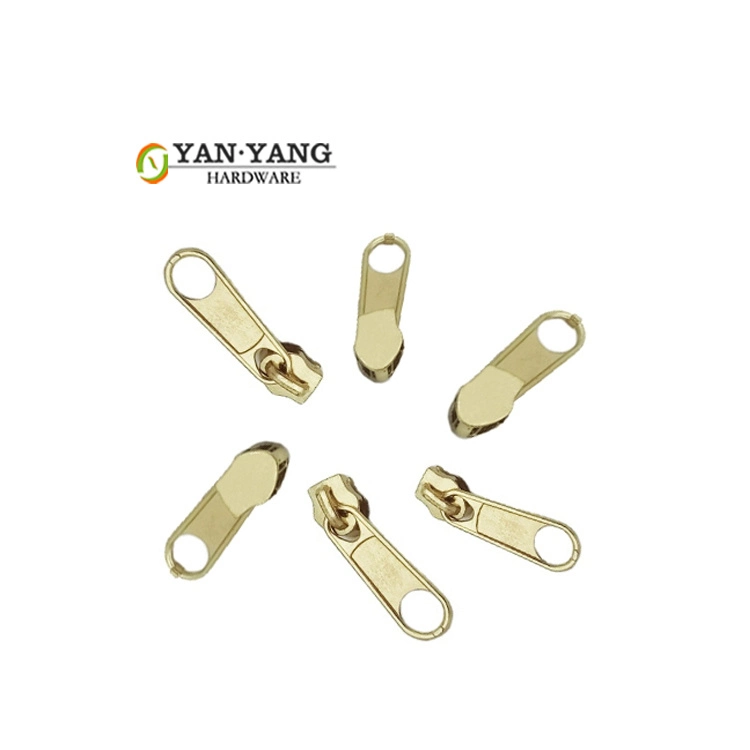 Yanyang Custom Zipper Slider for Red Brown, #5 Lock Nylon Puller