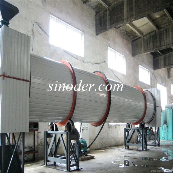 El aserrín de madera industrial secador rotativo para la venta
