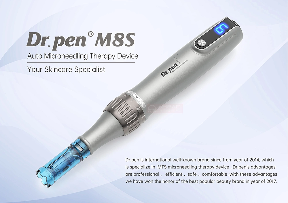 Derma Pen M8s Upgraded Dr. Pen 6-Speed Skin Rejuvenation Microneedle Machine Microneedling Pen