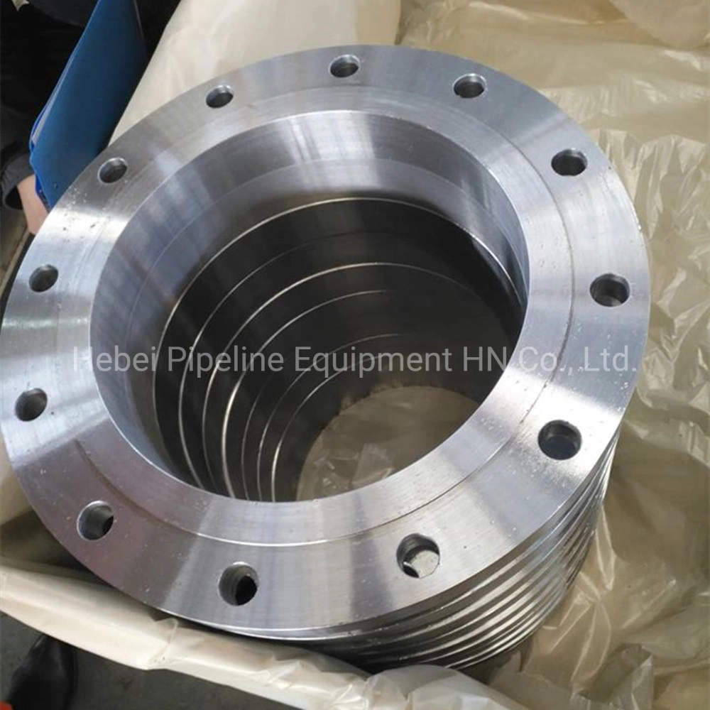 110 HDPE Flanged Ends Pump Valve Flange Carbon Steel Pipe Fitting