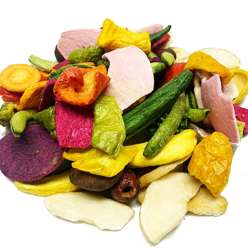 Healthy Crispy Chips Ttn Wholesale/Supplier Vacuum Fried Fruit Vegetables Potato Dried Vegetable