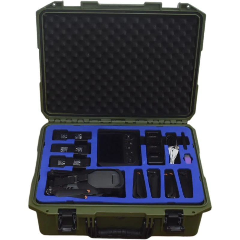 Hard Plastic Waterproof IP67 Dji Mavic 3 Camera Equipment Carrying Case M6400 with Customized Foam Insert