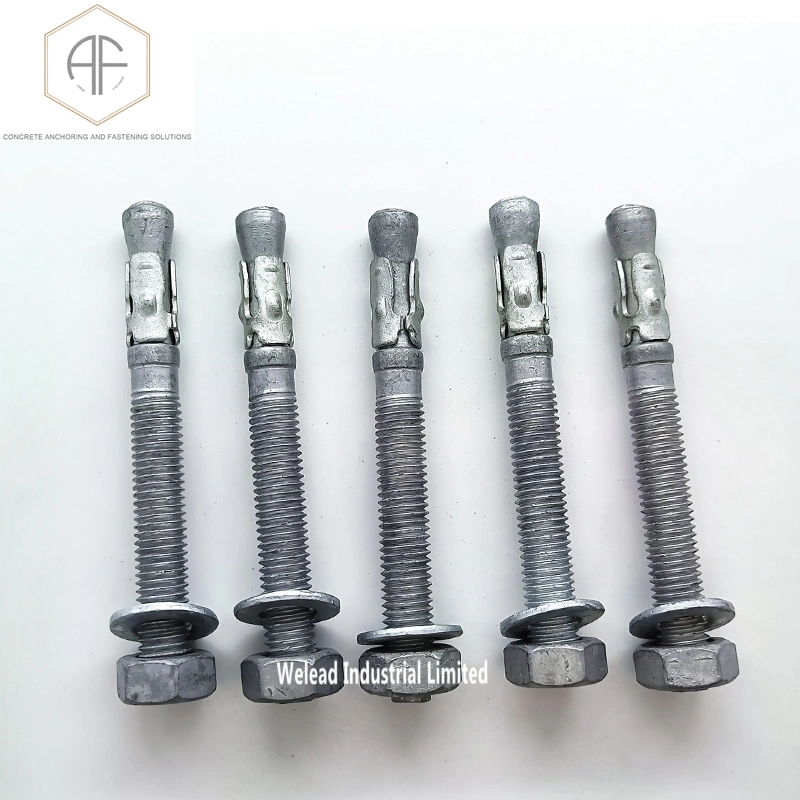 Hot Galvanized Wedge Anchor 10X95 Wedge Bolt Made in China Carbon Steel Bolt Wholesale/Supplier