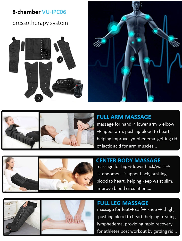 The Aged Leg Massages The Air Wave Pressure Kneading Massage Instrument Physiotherapy Instrument