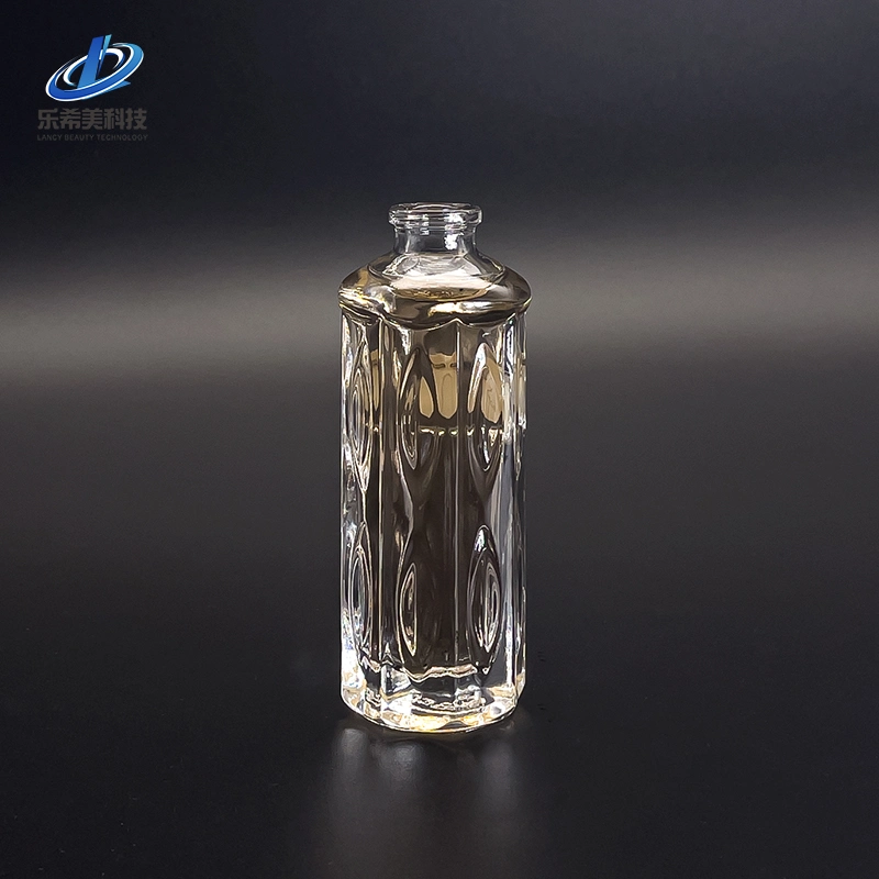 100ml Empty Glass Perfume Bottle Column Bottle Mist Pump Sprayer Bottle Cosmetic Package