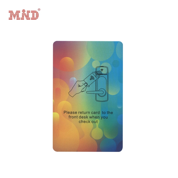 بطاقة NFC طباعة مخصصة RFID Hotel بطاقة NFC الأعمال تصميم البطاقة