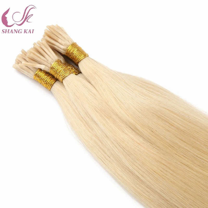 Remy Human Hair Keratin Hair Stick Hair 100% Brazilian Human I Tip Hair