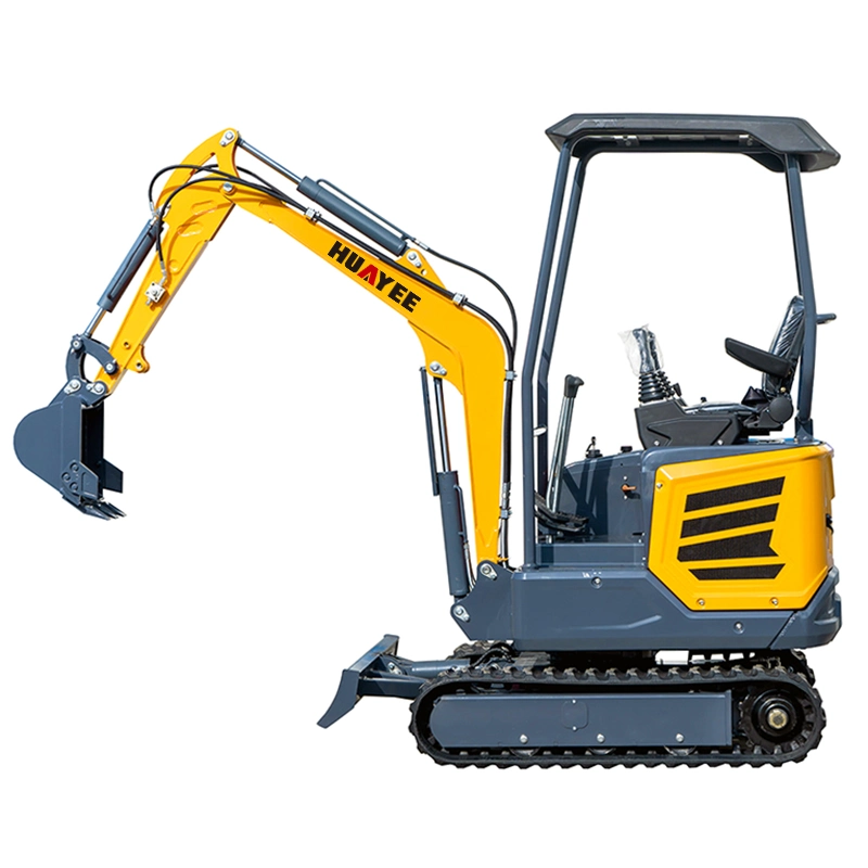 1,8 tonne 1,8 t de la Chine New EPA CE mini ferme hydraulique Accueil ménage micro et petites excavatrice Cralwer Digger Machines pour la vente