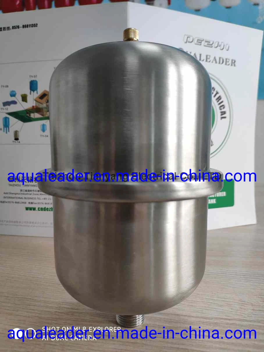 Vertical Type Stainless Steel Pressure Tanks for Auto Water Pumps