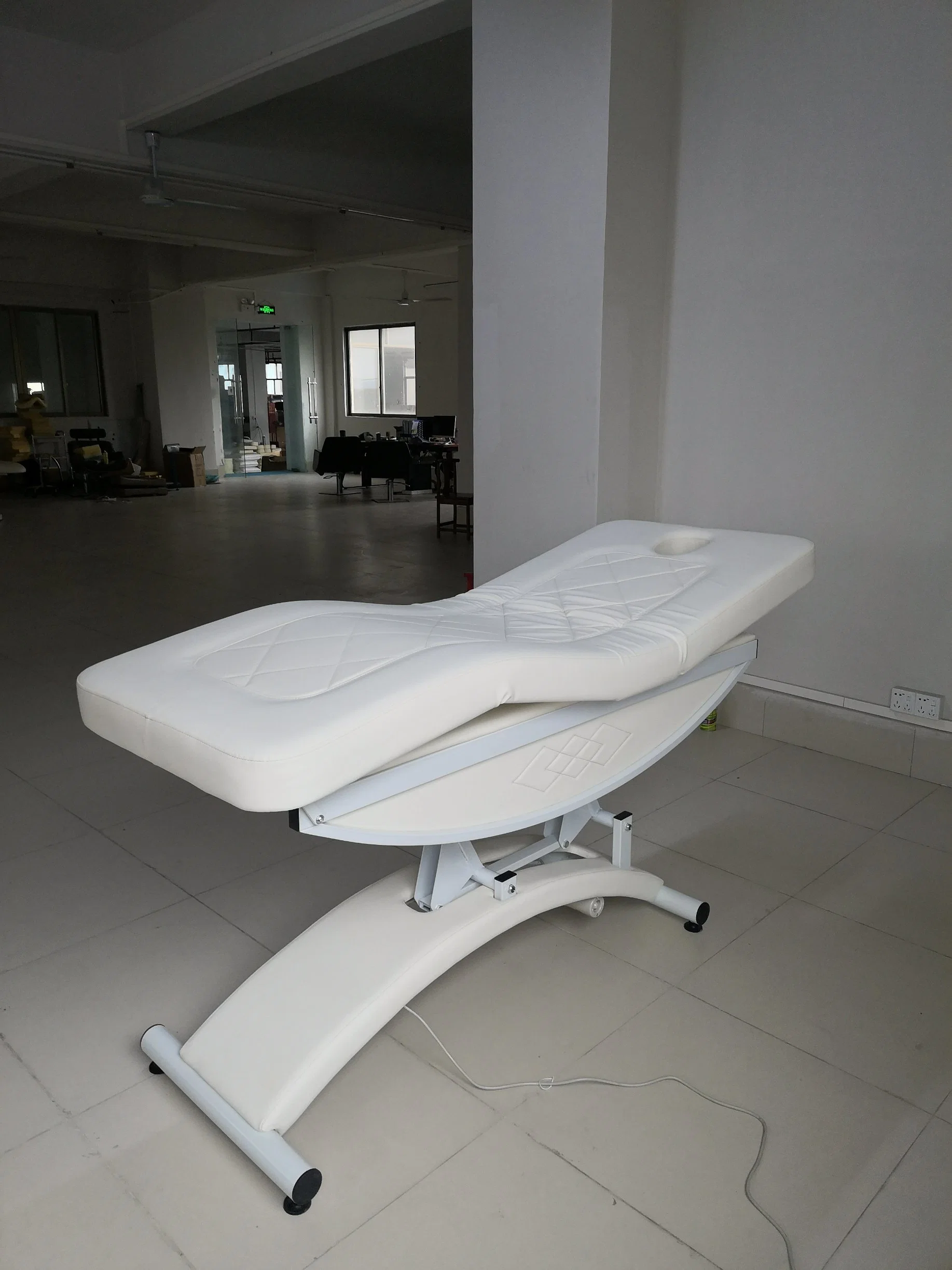 Hochey Camilla de masaje spa Facial eléctrica CAMA CAMA Esthentic Tratamiento cuero sintético de la belleza de la Salud Médico sillón cama