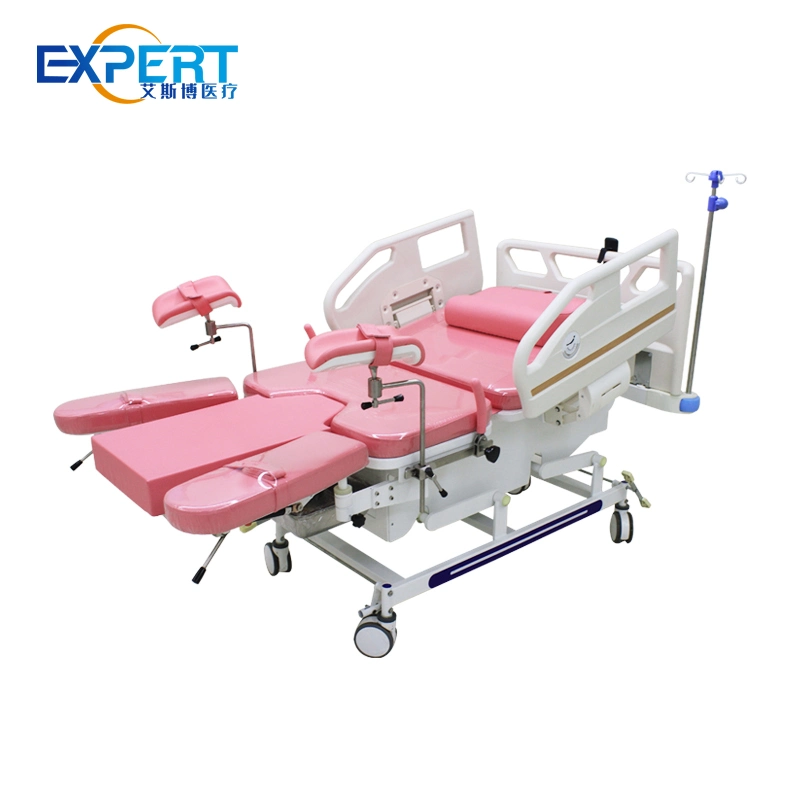 سرير الولادة المتكامل الكهربائي للنساء الحوامل في غرفة النساء النسائية سرير الولادة الكهربائي المتكامل للتوليد