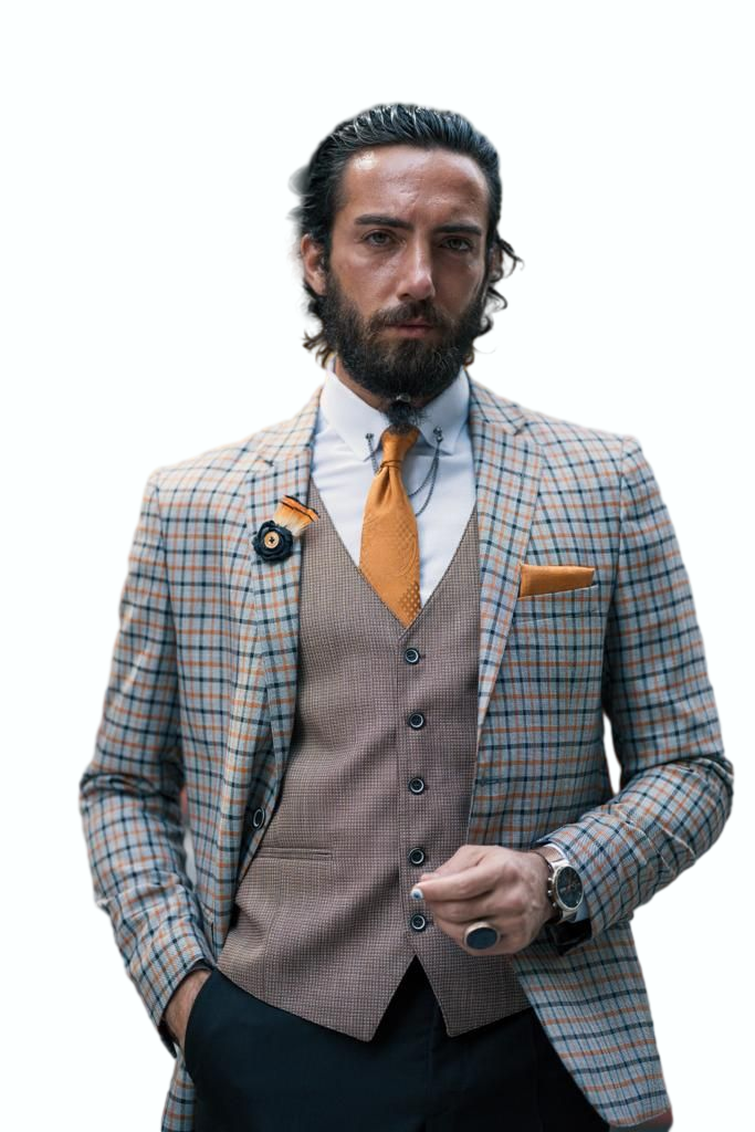 Personalized 3-Piece Suit for Men - Wholesale Fashionable and Slim Business Attire
