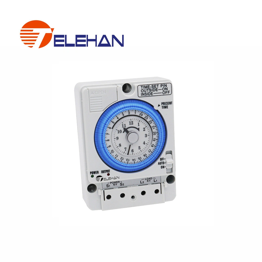 Tb35-N Mechanical Timer Manual /Auto Control Timing Range 24h Time Switch