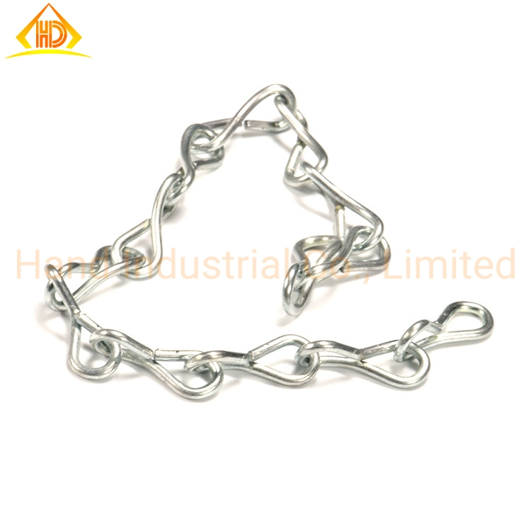 Steel Long Welded Chain Links Bending Straight Chain