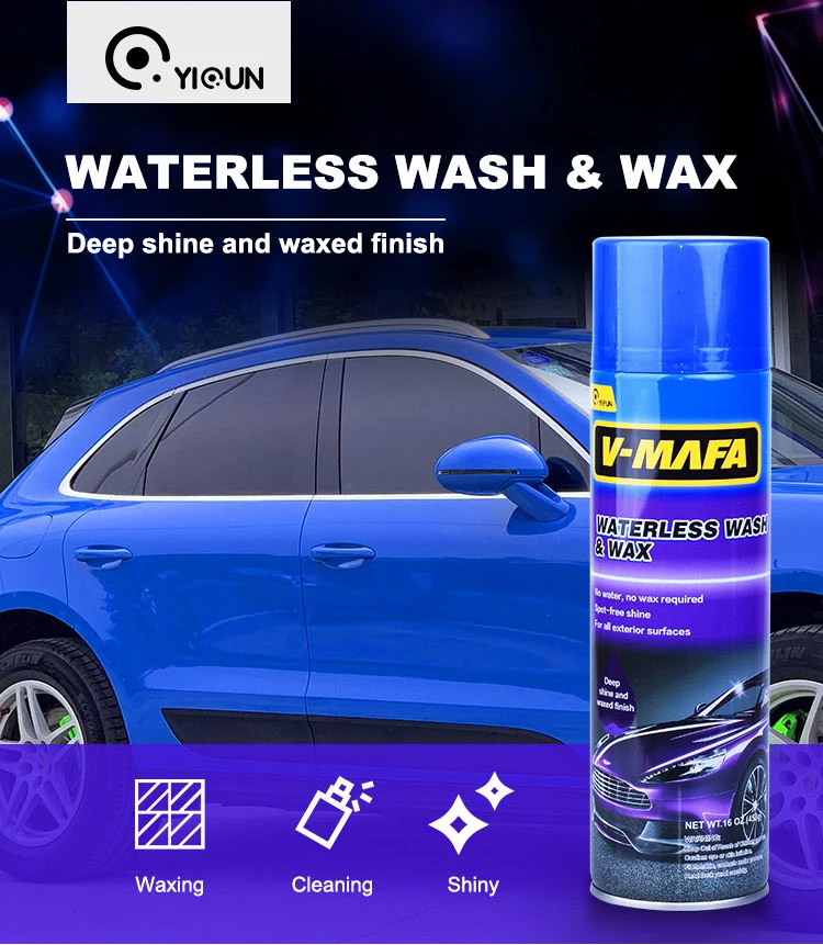 Car Cleaning Chemical Waterless Wash and Wax Spray