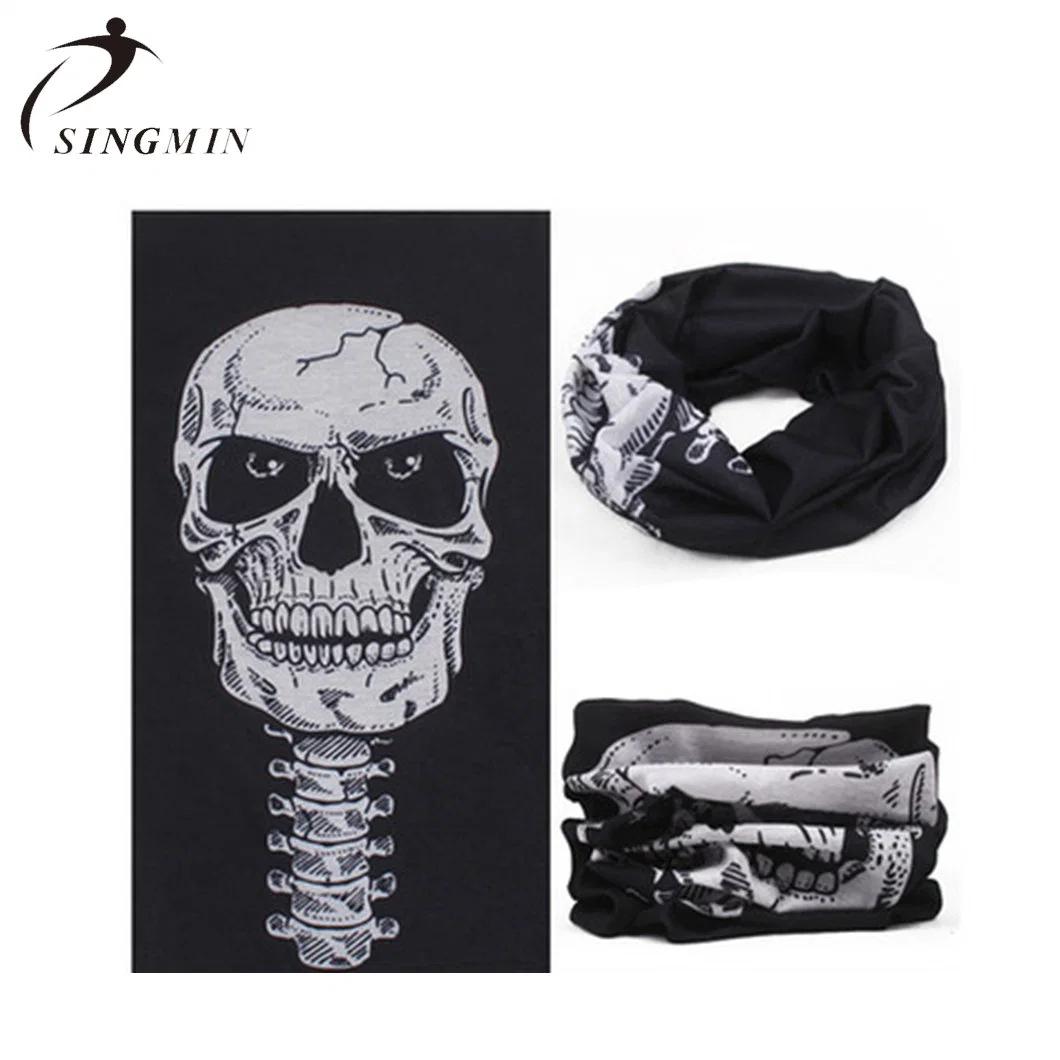 Multi Color Skull Mouth Mask Bicycle Sports Mask