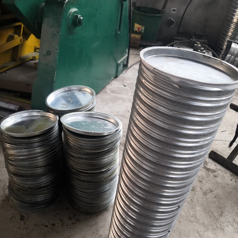 Galvanized Steel Strip Corrugated Round Duct for PT Cables