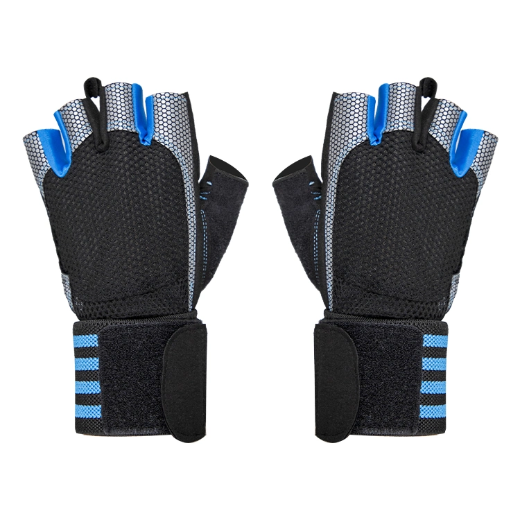 New Style Breathable and Anti-Skid Half Finger Fitness Weightlifting Riding Gloves